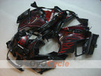 Fairing kit for 91-94 Honda CBR600 F2 - Red, Black - Flame #OYO87903060