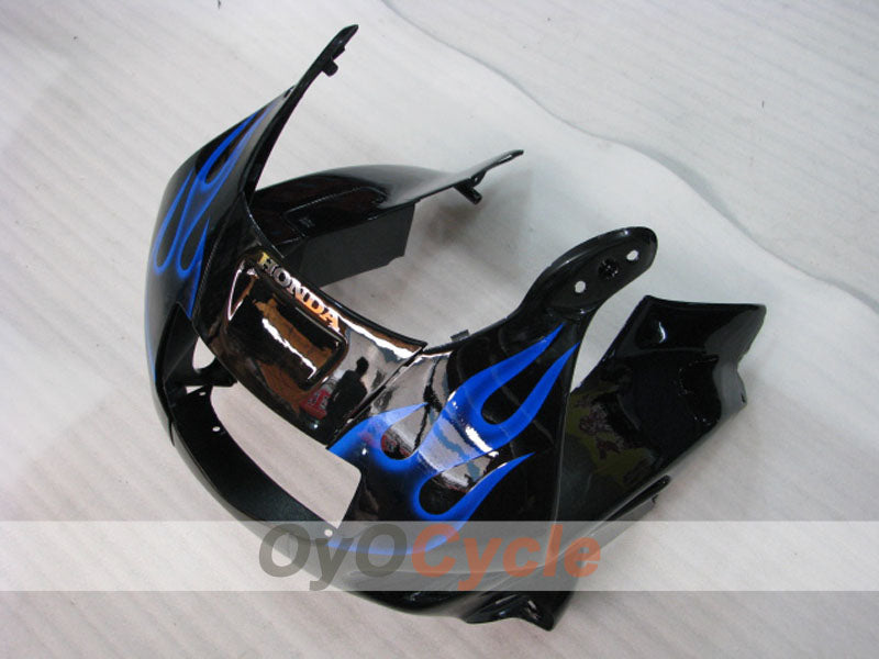 Fairing kit for 91-94 Honda CBR600 F2 - Blue, Black - Flame #OYO87903061