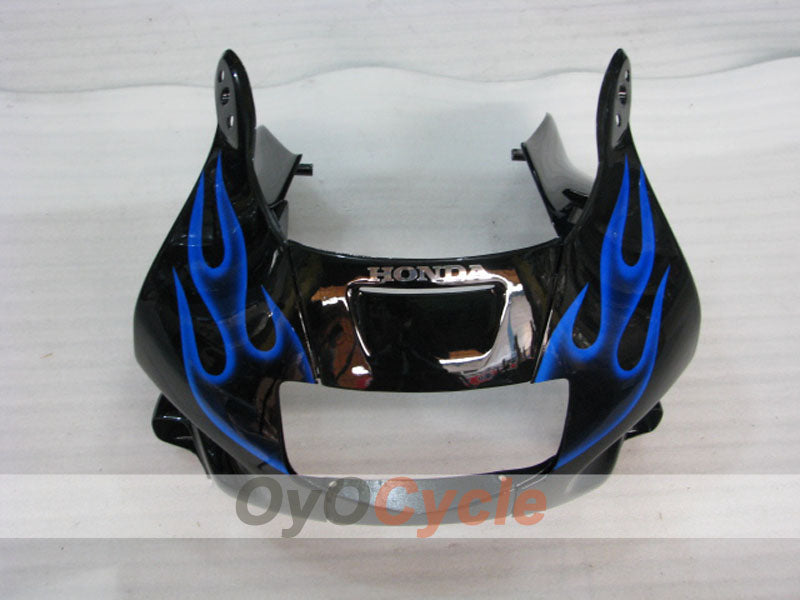 Fairing kit for 91-94 Honda CBR600 F2 - Blue, Black - Flame #OYO87903061