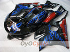 Fairing kit for 91-94 Honda CBR600 F2 - Blue, Black - Flame #OYO87903061