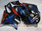 Fairing kit for 91-94 Honda CBR600 F2 - Blue, Black - Flame #OYO87903061