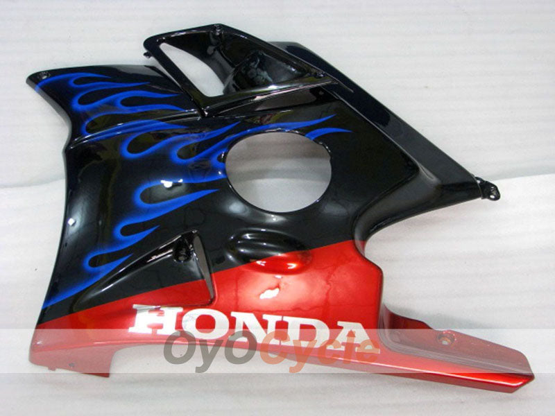 Fairing kit for 91-94 Honda CBR600 F2 - Blue, Black - Flame #OYO87903061