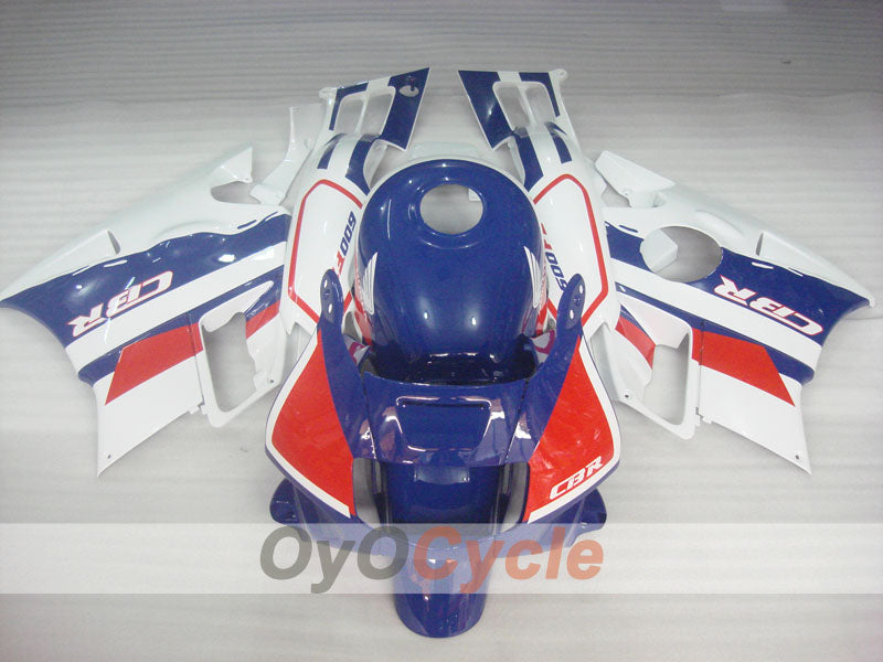 Fairing kit for 91-94 Honda CBR600 F2 - Blue, White - Factory Style #OYO87903079