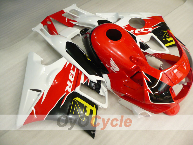 Fairing kit for 91-94 Honda CBR600 F2 - Red, Black - Factory Style #OYO87903080