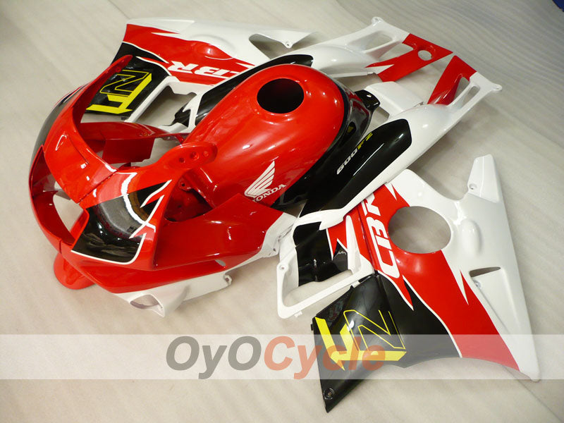 Fairing kit for 91-94 Honda CBR600 F2 - Red, Black - Factory Style #OYO87903080