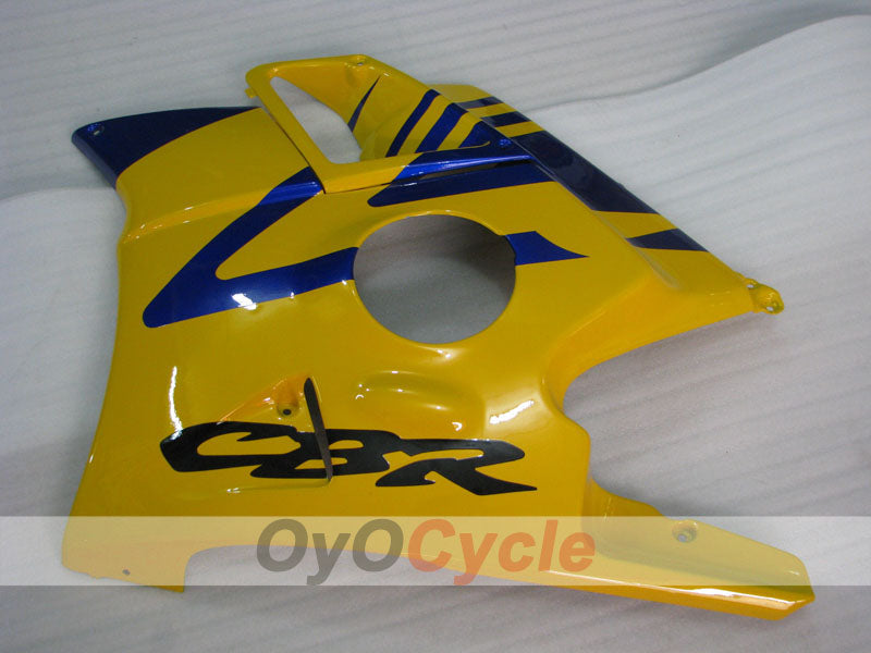 Fairing kit for 91-94 Honda CBR600 F2 - Yellow, Blue - Factory Style #OYO87903091