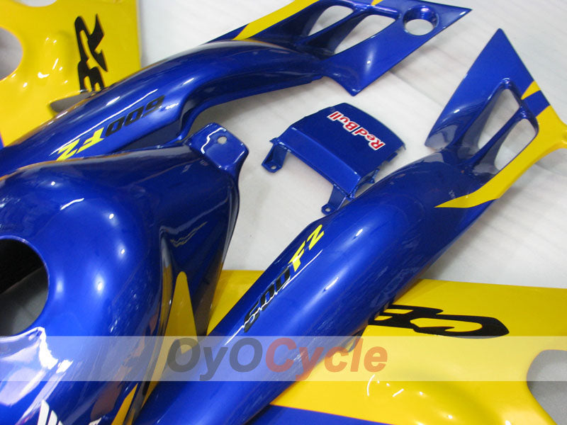 Fairing kit for 91-94 Honda CBR600 F2 - Yellow, Blue - Factory Style #OYO87903091