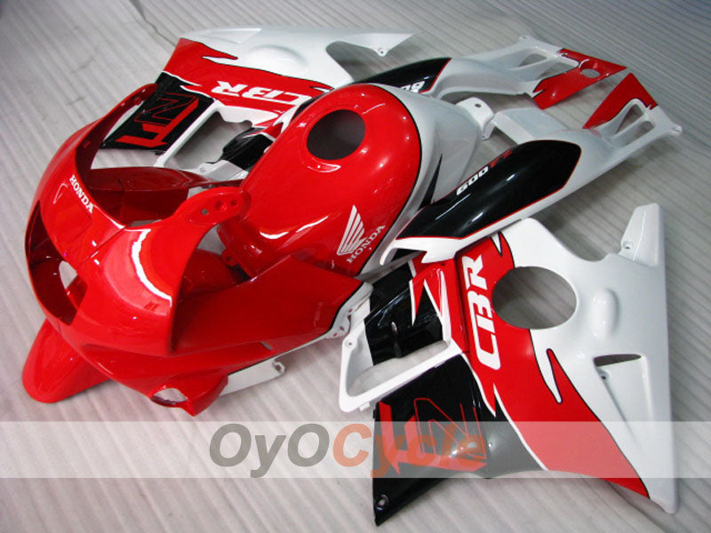 Fairing kit for 91-94 Honda CBR600 F2 - Red, White - Factory Style #OYO87903092
