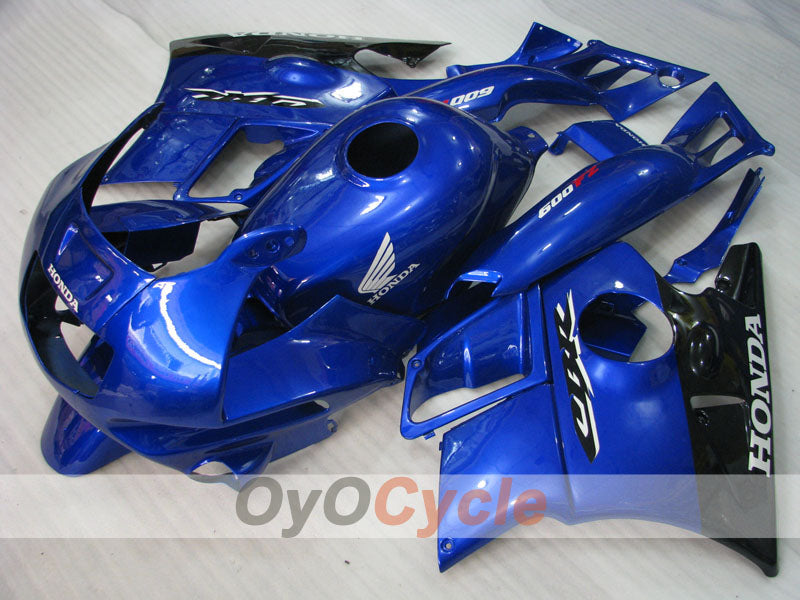 Fairing kit for 91-94 Honda CBR600 F2 - Blue, Black - Factory Style #OYO87903096 Main image