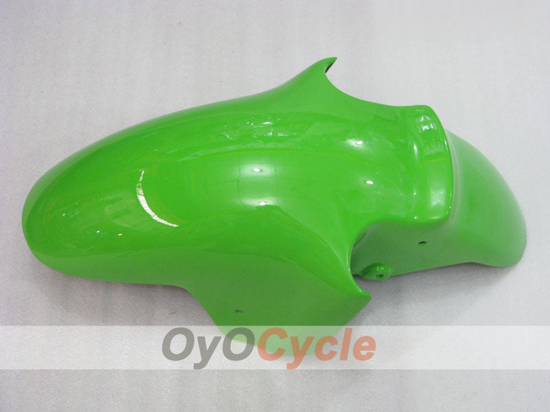 Injection Fairing kit for 02-05 NINJA ZX-12R - Green, Black - Nakano #OYO87903099