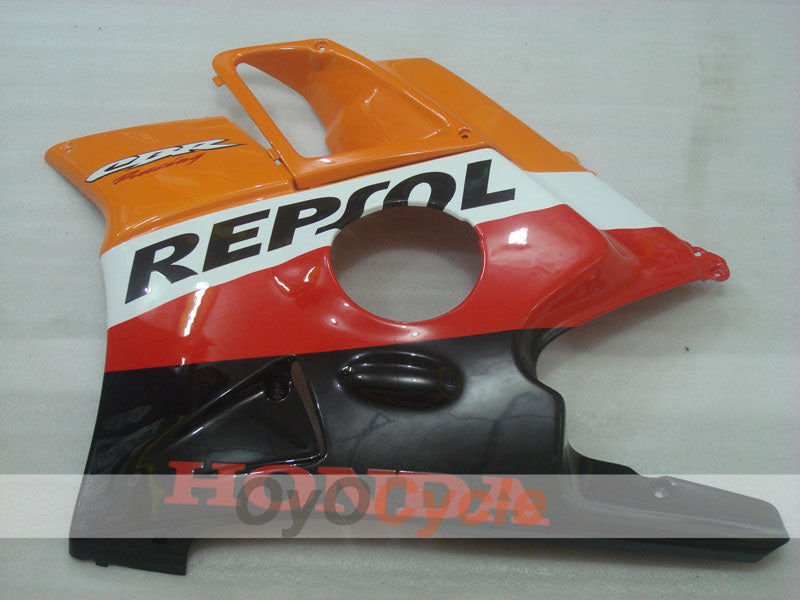 Fairing kit for 91-94 Honda CBR600 F2 - Orange, Black - Repsol #OYO87903103