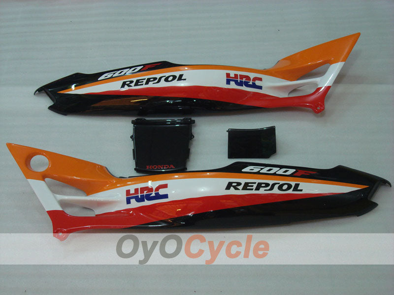 Fairing kit for 91-94 Honda CBR600 F2 - Orange, Black - Repsol #OYO87903106