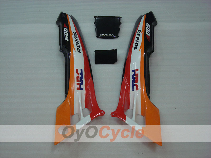 Fairing kit for 91-94 Honda CBR600 F2 - Orange, Black - Repsol #OYO87903107