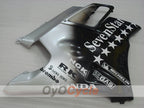 Fairing kit for 91-94 Honda CBR600 F2 - Black, Silver - SevenStars #OYO87903112