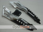 Fairing kit for 91-94 Honda CBR600 F2 - Black, Silver - SevenStars #OYO87903112