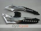Fairing kit for 91-94 Honda CBR600 F2 - Black, Silver - SevenStars #OYO87903112