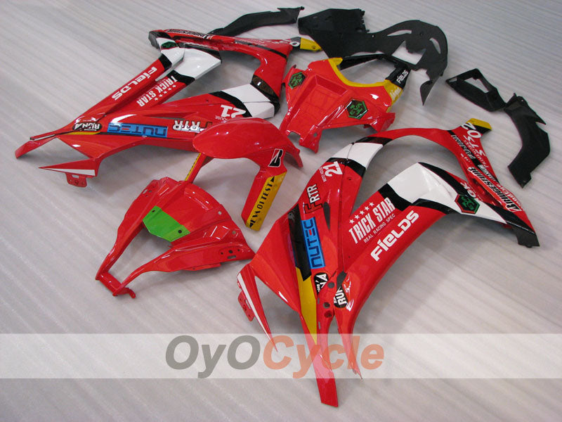 Injection Fairing kit for 11-15 NINJA ZX-10R - Red, Black - Factory Style #OYO87903141 Main image
