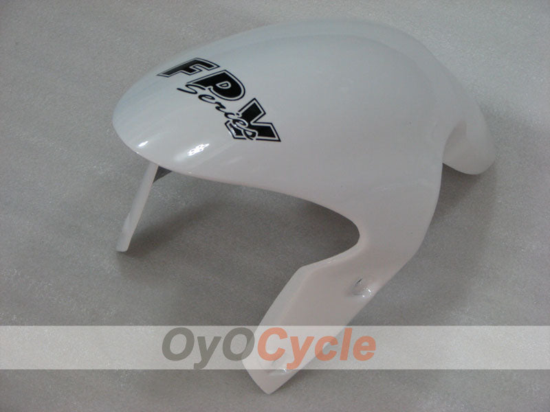 Injection Fairing kit for 06-08 Triumph Daytona 675 - White, Grey - MICHELIN #OYO87903145