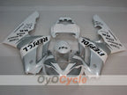 Injection Fairing kit for 06-08 Triumph Daytona 675 - White, Grey - MICHELIN #OYO87903145