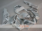 Injection Fairing kit for 06-08 Triumph Daytona 675 - White, Grey - MICHELIN #OYO87903145