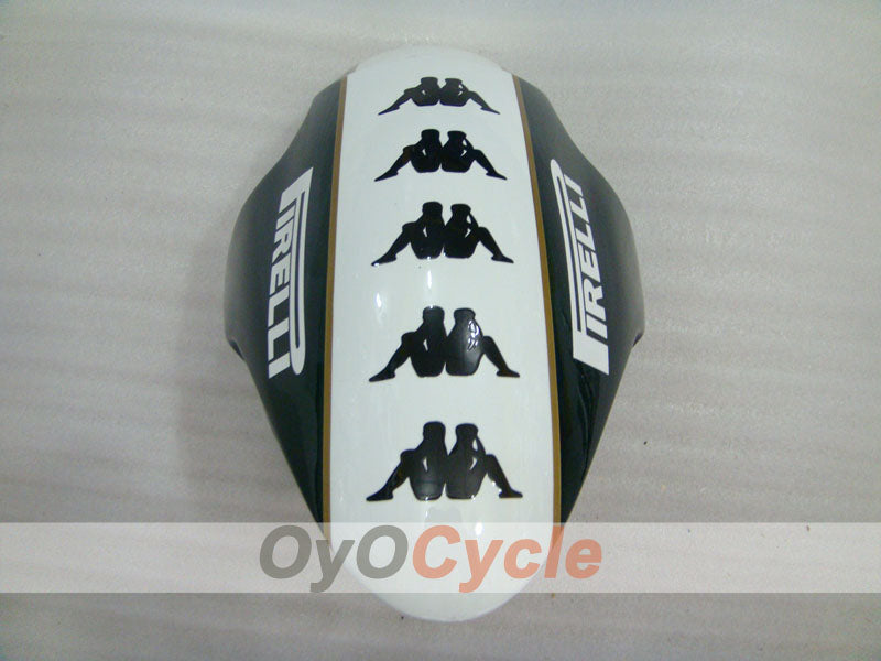 Injection Fairing kit for 06-08 Triumph Daytona 675 - Green, White - Factory Style #OYO87903151