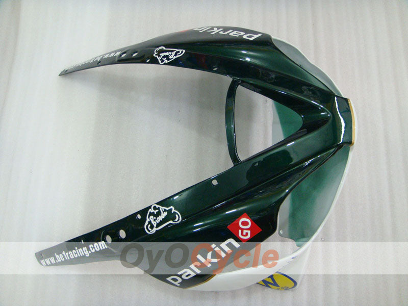 Injection Fairing kit for 06-08 Triumph Daytona 675 - Green, White - Factory Style #OYO87903151