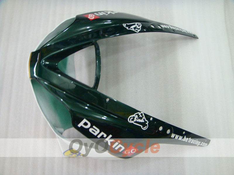 Injection Fairing kit for 06-08 Triumph Daytona 675 - Green, White - Factory Style #OYO87903151