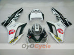 Injection Fairing kit for 06-08 Triumph Daytona 675 - Green, White - Factory Style #OYO87903151