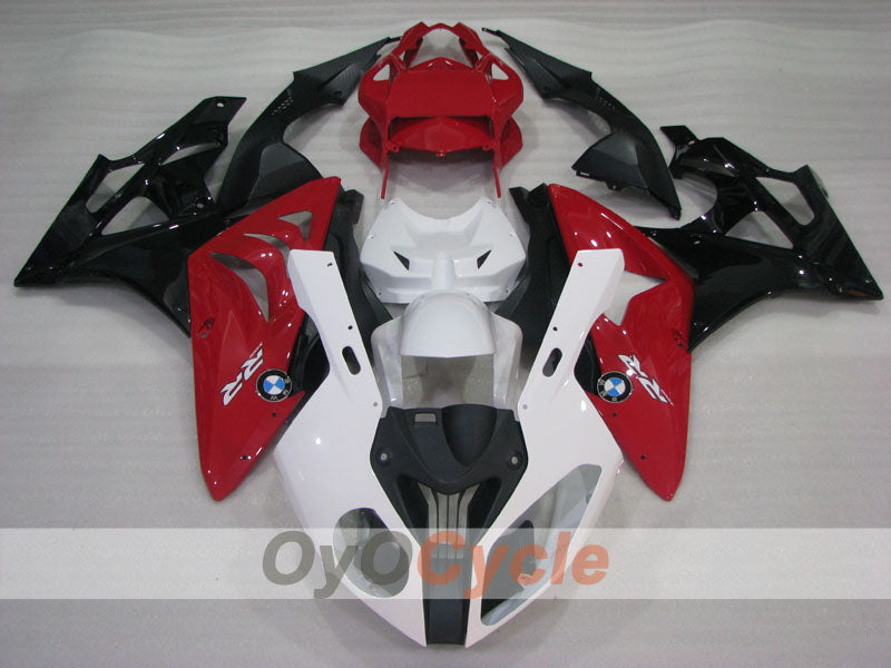 Injection Fairing kit for 09-14 BMW S1000RR - Red, White - Castrol #OYO87903153 Secondary image