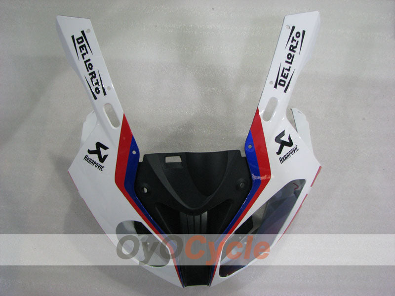 Injection Fairing kit for 09-14 BMW S1000RR - Blue, White - Castrol #OYO87903154