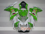 Injection Fairing kit for 11-26 GSX R600 - Green, White - MICHELIN, MOTUL #OYO87903215