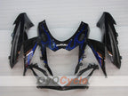 Injection Fairing kit for 11-26 GSX R750 - Blue, Black - Flame #OYO87903195
