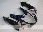 Injection Fairing kit for 11-26 GSX R750 - Blue, Black - Flame #OYO87903195