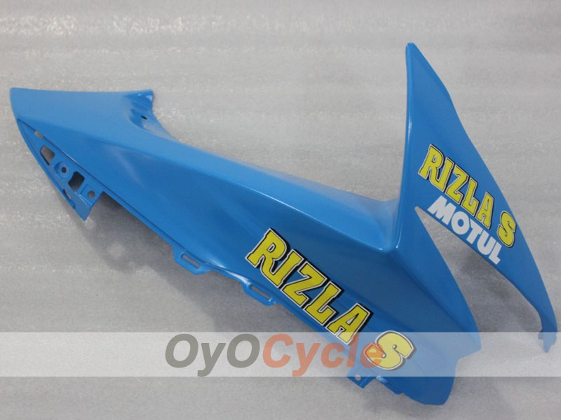 Injection Fairing kit for 11-26 GSX R600 - Blue, Black - Rizla+ #OYO87903218