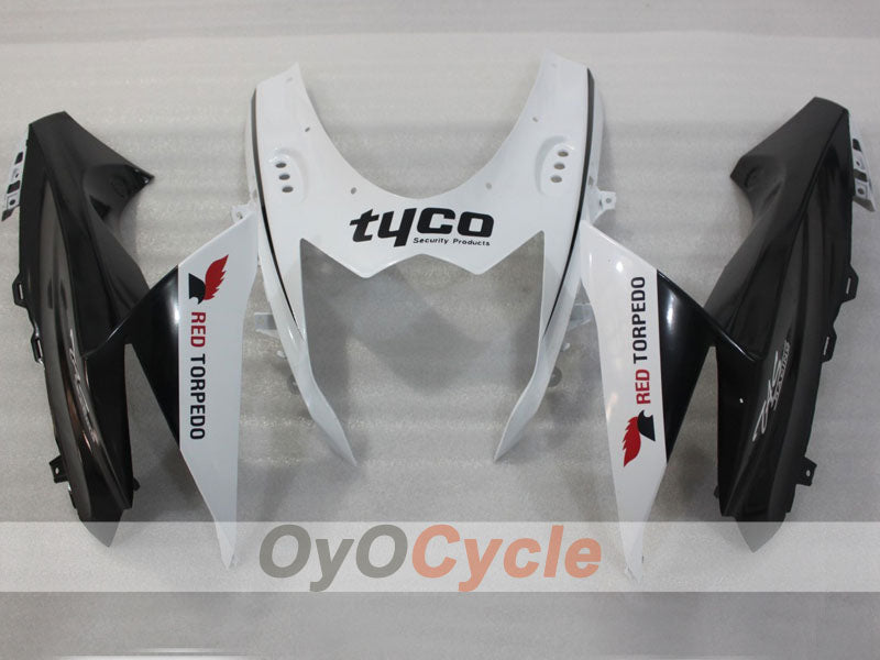 Injection Fairing kit for 11-26 GSX R750 - White, Black - Factory Style #OYO87903198