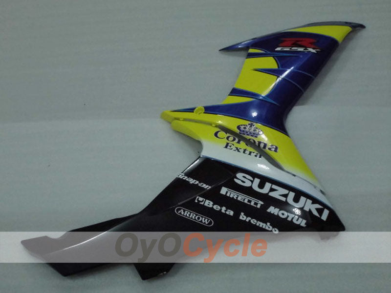 Injection Fairing kit for 11-26 GSX R750 - Yellow, Blue - Corona #OYO87903203