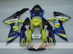 Injection Fairing kit for 11-26 GSX R750 - Yellow, Blue - Corona #OYO87903203