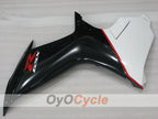 Injection Fairing kit for 11-26 GSX R750 - White, Black - YOSHIMURA #OYO87905478
