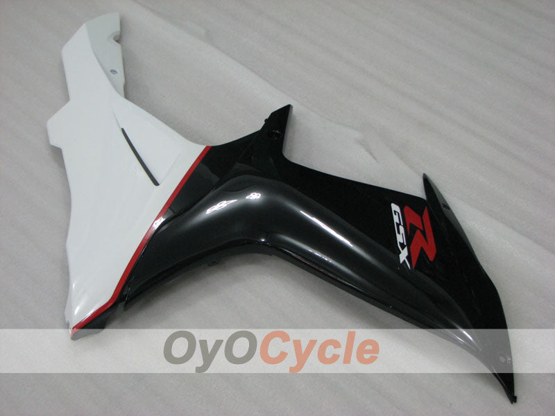 Injection Fairing kit for 11-26 GSX R750 - White, Black - YOSHIMURA #OYO87905478