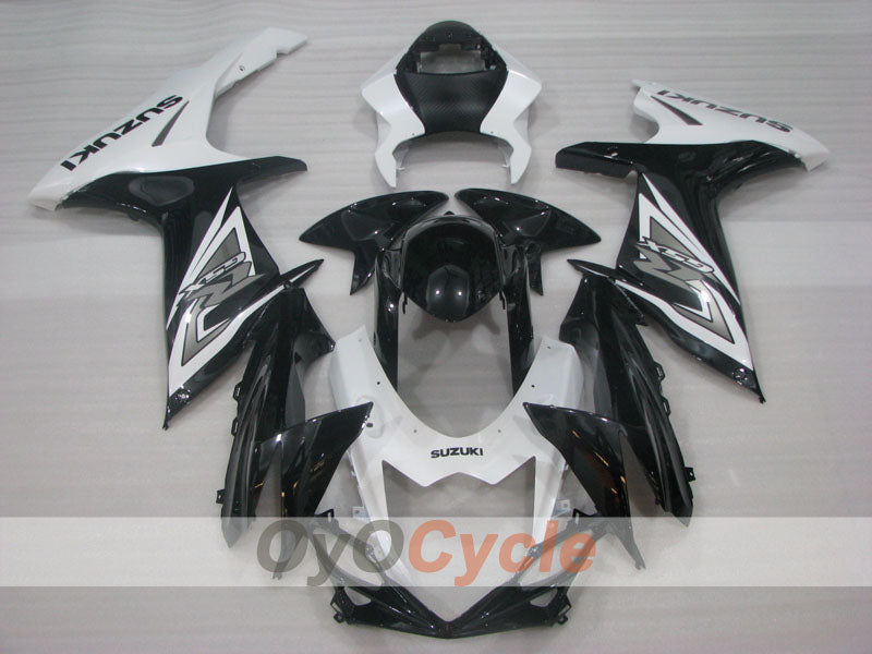 Injection Fairing kit for 11-26 GSX R750 - White, Black - MICHELIN, MOTUL #OYO87903213 Secondary image