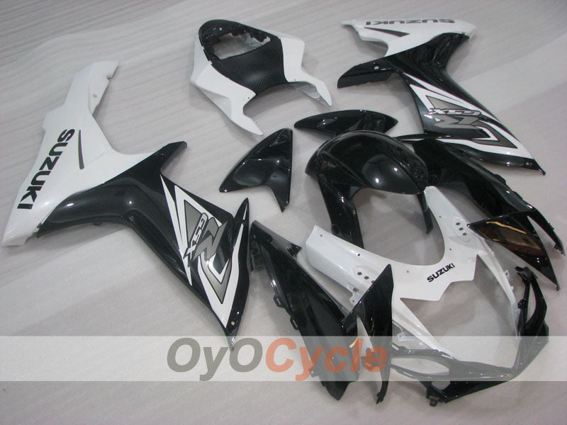 Injection Fairing kit for 11-26 GSX R750 - White, Black - MICHELIN, MOTUL #OYO87903213 Main image