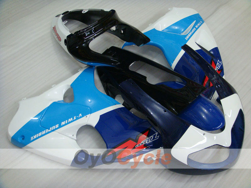 Injection Fairing kit for 98-03 TL1000R - White, Black - Factory Style #OYO87903283 Main image