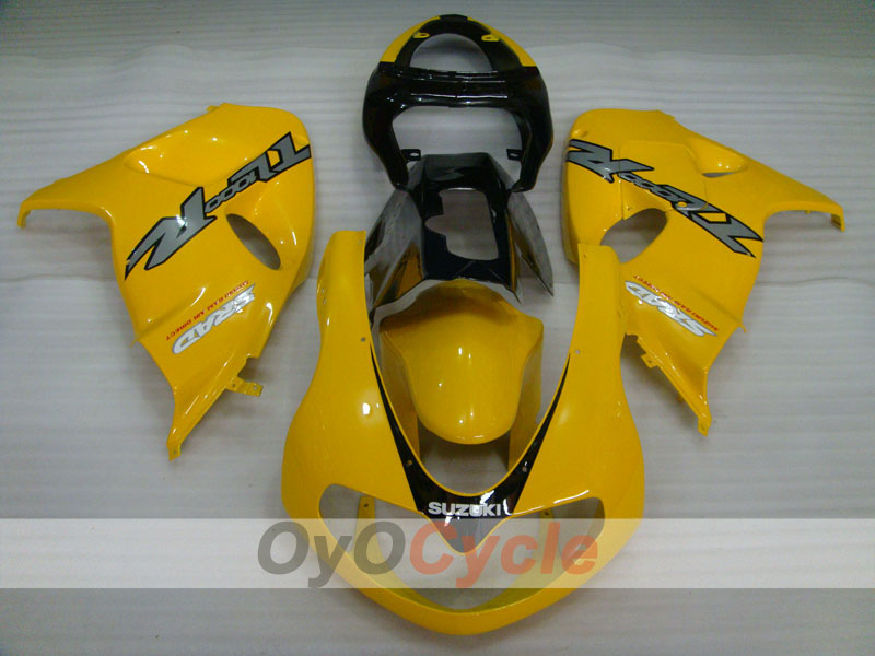 Injection Fairing kit for 98-03 TL1000R - Yellow, Black - Factory Style #OYO87903287 Secondary image
