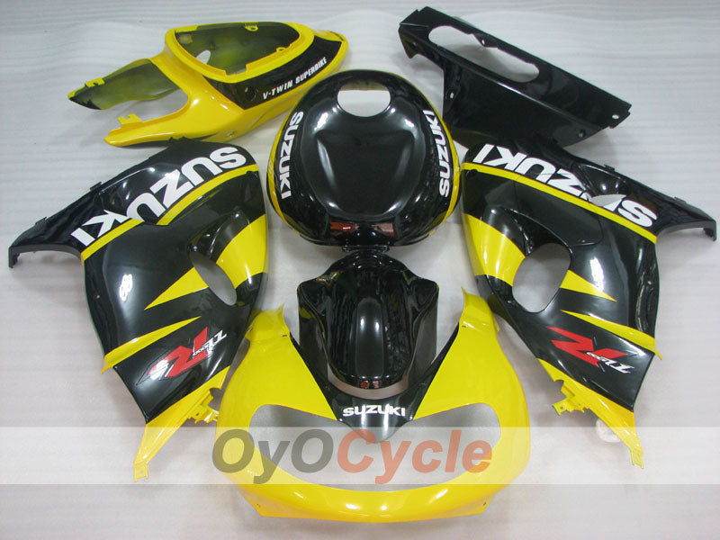 Injection Fairing kit for 98-03 TL1000R - Yellow, Black - Factory Style #OYO87903289 Secondary image