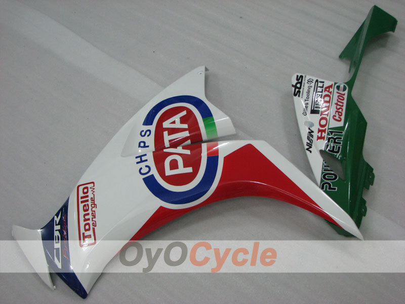 Injection Fairing kit for 12-16 CBR1000RR - Red, White - PATA #OYO87903315