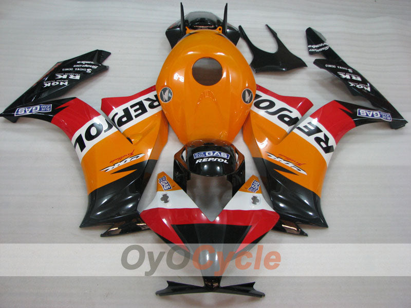 Injection Fairing kit for 12-16 CBR1000RR - Orange, Black - Repsol #OYO87903318 Secondary image