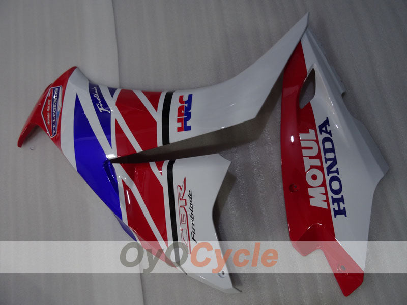 Injection Fairing kit for 12-16 CBR1000RR - Red, White - MOTUL #OYO87903322