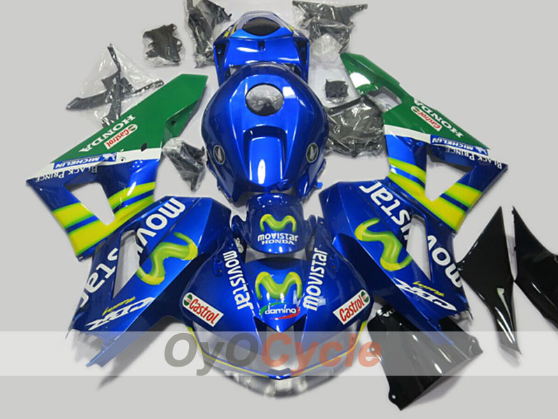 Injection Fairing kit for 13-20 CBR600RR - Blue - Movistar #OYO87904539 Main image