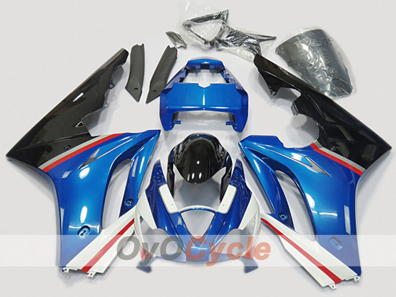 Injection Fairing kit for 06-08 Triumph Daytona 675 - Blue, Black - Factory Style #OYO87904568