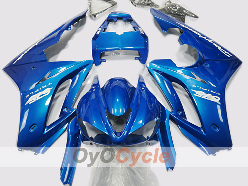 Injection Fairing kit for 09-12 Triumph Daytona 675 - Blue - Factory Style #OYO87904575
